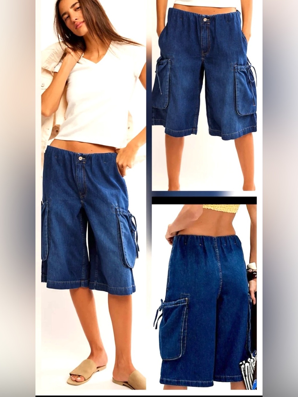NWT FREE PEOPLE MARTY CROP JEANS SIZE XS!!! WE THE FREE!!!
